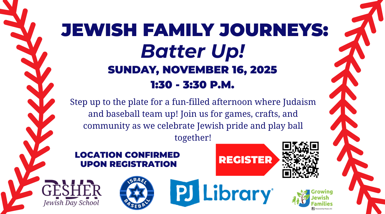 Jewish Family Journeys: Batter Up!
