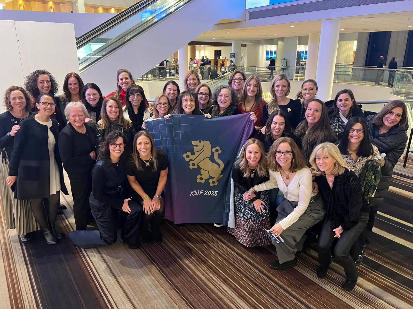 Women standing together at a Lion of Judah conference.